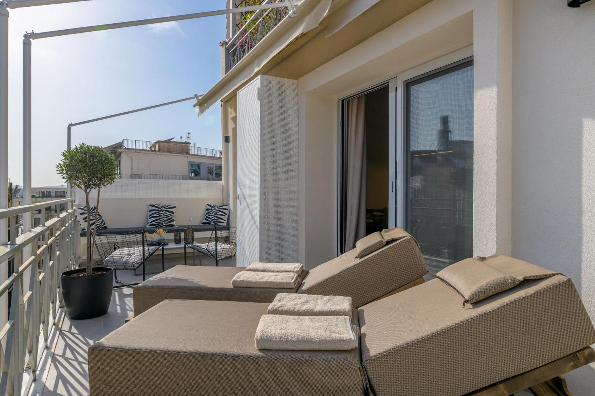 Central Sunny Loft With Plunge Pool Athens Exterior photo